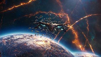 M-Ships, Guardians Of The Galaxy HD wallpaper
