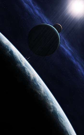 Planets, Universe, Stars, Shining HD phone wallpaper