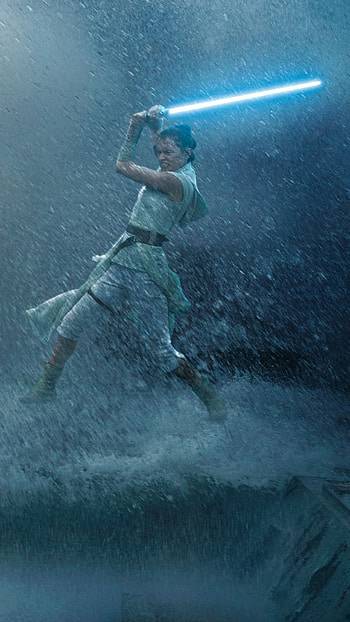 Rey (Star Wars), Rise of Skywalker showdown, Sony Xperia HD phone wallpaper