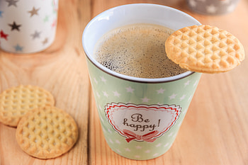 Food, Cookies, Coffee, Cup HD wallpaper