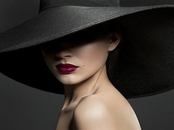 ღ, Model, Woman, Portrait, Hat HD wallpaper