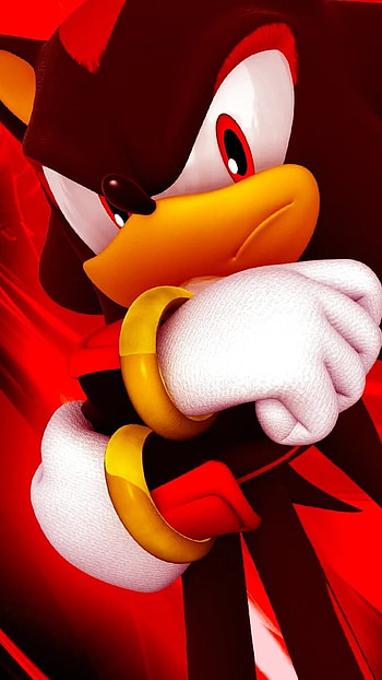 Shadow The Hedgehog, Red Theme HD phone wallpaper