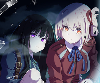 Chisato Nishikigi & Takina Inoue, Takina Inoue, Chisato Nishikigi, Anime, Lycoris Recoil HD wallpaper