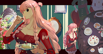 Perona's Haunted Tea — One Piece Quad, Anime, Perona (One Piece) HD wallpaper