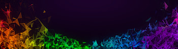 Razer RGB Computer, Rainbow Dual Monitor HD wallpaper