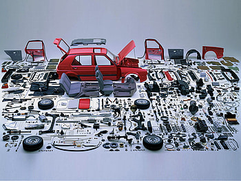 build it, crazy, pices, car, disaster HD wallpaper