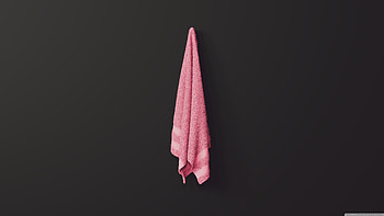 Minimal Towel Red Wide for HD wallpaper