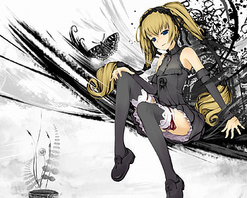 Ekaterina Kurae, stiqmata, gothic, qwaser of stigmata, qwaser, arts, cute, vector, girl HD wallpaper