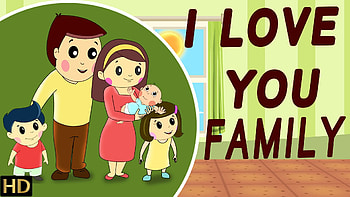 I Love You - Family () - Nursery Rhymes | Popular Kids Songs | Shemaroo Kids - YouTube HD wallpaper