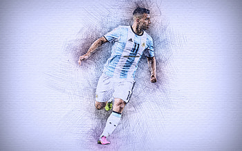 Sergio Agüero, kun aguero, argentina, aguero, sergio aguero HD wallpaper