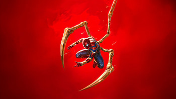 The Power Of Stark Iron Spider Ascendant, spiderman, superheroes, artwork, art, digital-art, ai HD wallpaper