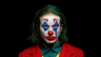 Joker Put On A Happy Face , joker, supervillain, cosplay, behance HD wallpaper