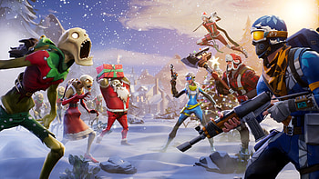 Fortnite Winter Season, fortnite, games, 2017-games, ps-games HD wallpaper