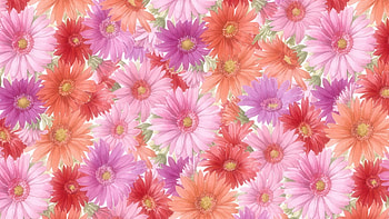 flowers, cool, abstract, collage HD wallpaper