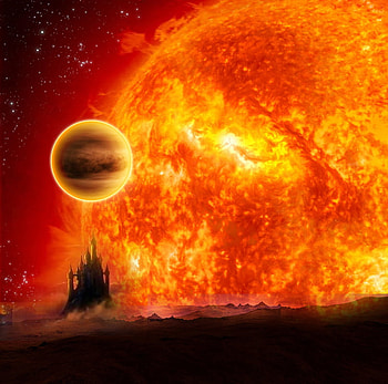 alien world 3 , space, scifi, fantasy, alien HD wallpaper