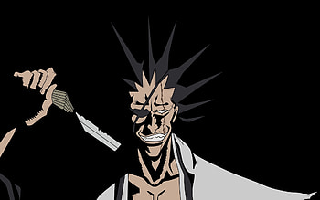 Kenpachi, Demon sword, Devil Bleach, Powerful HD wallpaper