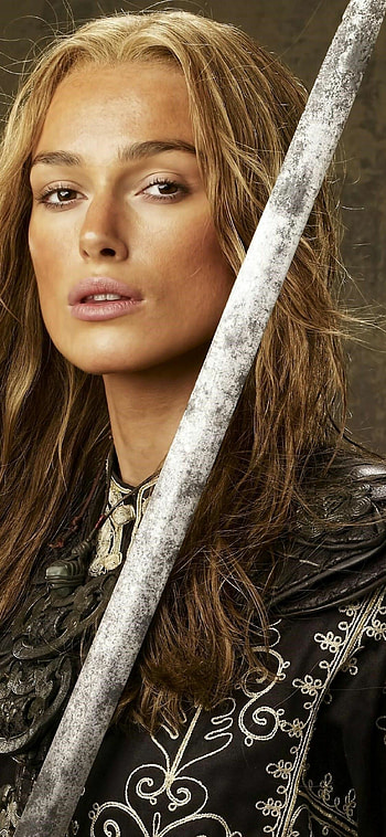Keira Knightley, Elizabeth Swann, , Pirates HD phone wallpaper