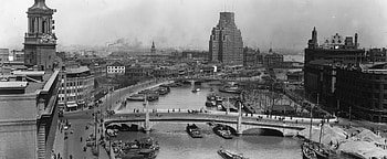Shanghai - China (1930's), Shanghai, Cities, China, Asia, Old HD wallpaper
