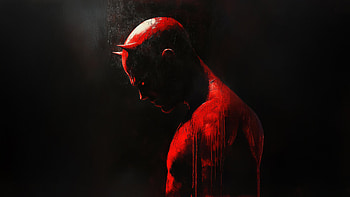 Daredevil Domain Expansion, daredevil, superheroes, artwork, digital-art, ai, deviantart HD wallpaper
