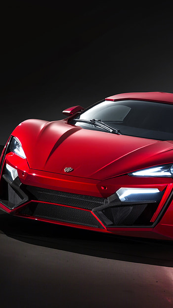 Lykan HyperSport, Dynamic , Red sports car, Speed and style HD phone wallpaper