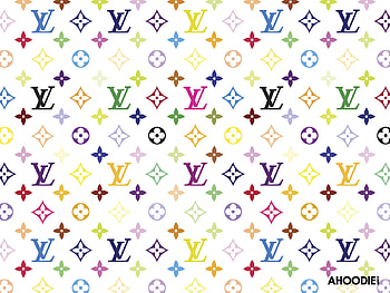 Louis Vuitton, Brands, Background, Logos HD wallpaper