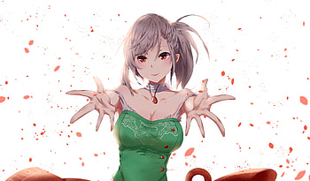 Open arms, anime girl, Dungeon Fighter Online HD wallpaper