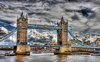 Landscape, Bridges, Architecture HD wallpaper