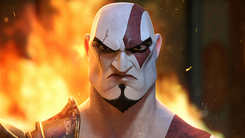 Kratos Angry , kratos, god-of-war, games, artstation HD wallpaper