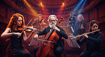 Orchestra: A Symphony in Motion, orchestra, musician, performance, concert HD wallpaper