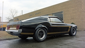 1969 Ford Mustang Boss 302, 1st Gen, Coupe, V8, car HD wallpaper