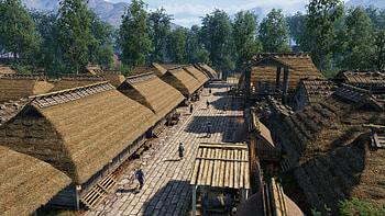 Sengoku Dynasty: Stunning of a Tranquil Village, video game, Sengoku Dynasty HD wallpaper