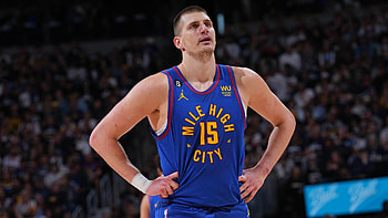 Denver Nuggets Star Player - NBA Basketball Background, basketball, NBA, Denver Nuggets, Nikola Jokić HD wallpaper