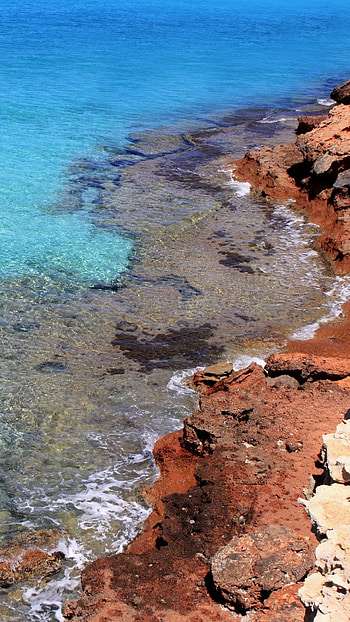 Cala saona, Mediterranean paradise, Balearic charm, Windows 10 spotlight HD phone wallpaper