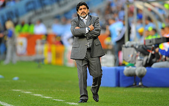 2010 FIFA World Cup, Diego Maradona HD wallpaper