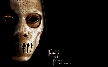 Death Eaters, Dark wizard, Fiery skull, Loyalty symbol HD wallpaper