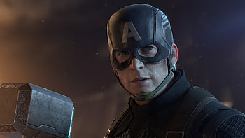 Captain America Thor Hammer, captain-america, superheroes, artwork, artstation HD wallpaper