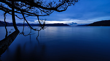 Dawn On Lake, lake, nature, beautiful-places HD wallpaper