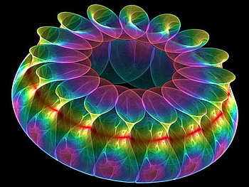Chaoscope Fractal, colors, black, fractal, chaoscope HD wallpaper