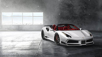 Ferrari 488 White , ferrari-488, ferrari, cars HD wallpaper
