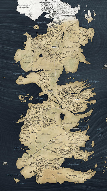 Game of Thrones map HD phone wallpaper