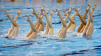 Fina synchronized series, Spain stopover, World-class competition, International aquatic showcase HD wallpaper