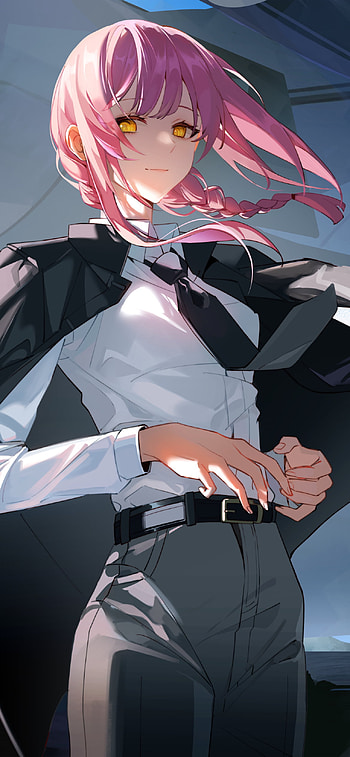 Anime Chainsaw Man mobile , Makima - Mobile Walls HD phone wallpaper