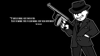 Fallout Quotes Fallout, Quotes, Al, Capone HD wallpaper