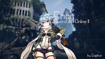 ... Sword Art Online II - Sinon by SogiKun HD wallpaper