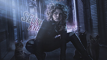 Selina Kyle As Catwoman In Gotham Fanart , selina-kyle, catwoman, gotham, tv-shows, artstation HD wallpaper