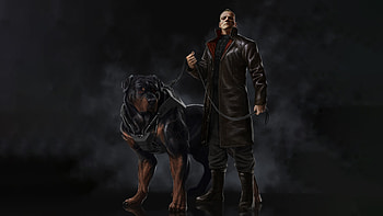 The Hound Of Hell Enforcers, artist, artwork, digital-art, artstation HD wallpaper