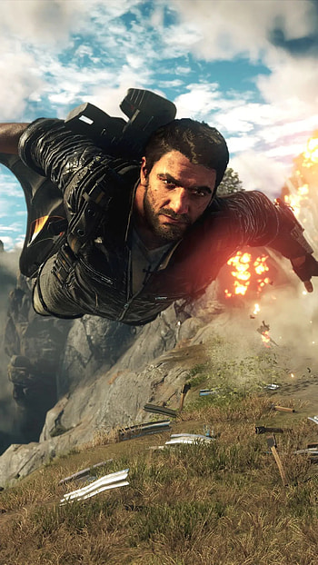 Just Cause gaming, Striking , Artistic design, Eye-catching visuals HD phone wallpaper