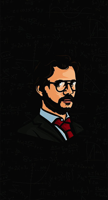 Money heist , tokyo, amoled, nayrubi, professor, are, , barlin, money heist 5, Monet heist HD phone wallpaper