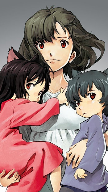 Stream wolf children, stream, wolf children, anime HD phone wallpaper
