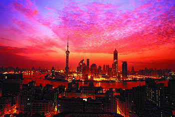 Shanghai Sunset Building, shanghai, skyscraper, cityscape, graphy, world HD wallpaper